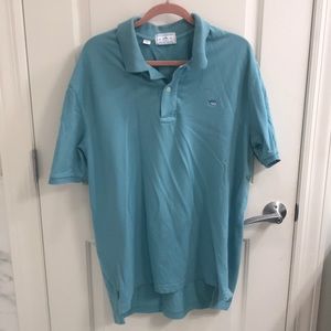 Southern Tide XL The Skipjack Polo Light Blue